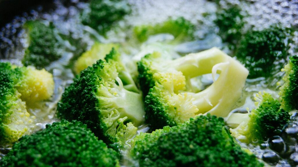 broccoli, cooking, green